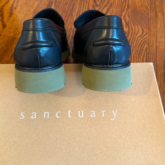 NWT! Sanctuary Black Loafers - Size 10 - Picture 11 of 12